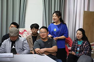 文化藝術管理學院與設計學院聯(lián)合開展主題黨日暨專業(yè)交流活動